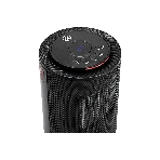 Тепловентилятор керамический Denzel DTFC-1200, черный, 600/1200 Вт, 12 м2, 3 режима, термостат