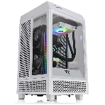 Компьютерный корпус Thermaltake The Tower 100 Snow CA-1R3-00S6WN-00/White/Win/SPCC/Tempered Glass*3