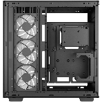 Компьютерный корпус Deepcool CH780 черный (ATX, без БП, ARGb, 4xUSB3.2 Type-A + USB3.2 Type-C) (R-CH780-BKADE41-G-1) MidiTower