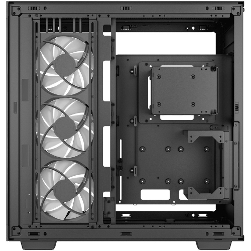 Компьютерный корпус Deepcool CH780 черный (ATX, без БП, ARGb, 4xUSB3.2 Type-A + USB3.2 Type-C) (R-CH780-BKADE41-G-1) MidiTower
