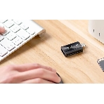 Внешний SSD ADATA SC730, 1TB, USB 3.2 Gen 2 Type-A/Type-C, R/W 600/600, черный
