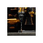 Сверло спиральное по металлу Denzel 9 x 125мм, Р6М5, Golden Tip, многогранная заточка