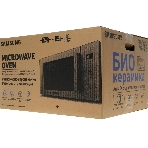 Микроволновая печь Samsung MS23T5018AK/BW черный, 23 л, 800 Вт, переключатели - сенсор