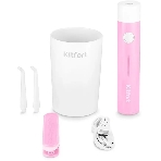 Ирригатор Kitfort КТ-2957-1 розовый/белый, от аккумулятора, 320 мл, 3 режима