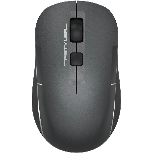 Мышь беспроводная A4Tech Fstyler FB26CS Air2 серый/черный, 2000 dpi, радиоканал, Bluetooth, USB, кнопки - 4