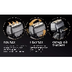 Электробритва Polaris PMF1014 RC PRO черный/графит