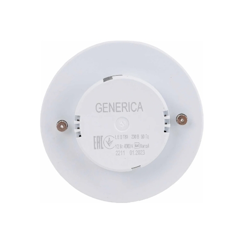 Лампа светодиодная GENERICA LL-T80-12-230-40-GX53-G T80 12Вт таблетка 4000К GX53 230В