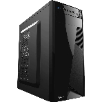 Компьютерный корпус Aerocool/Formula CS-1101 черный без БП ATX 2x120мм 1x140мм 2xUSB 2.0 1xUSB 3.0 audio