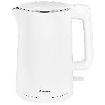 Чайник электрический Candy CK-102 1.5л. 2200Вт белый корпус: нерж.сталь/пластик