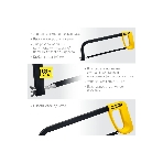 Ножовка Stayer MS-100 по металлу, 60 кгс, 1576_z02