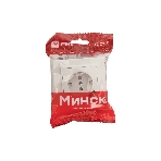 Розетка EKF Минск ERR16-028-100-USB 1-местная СП с/з с защитными шторками 16А белая с USB 1А