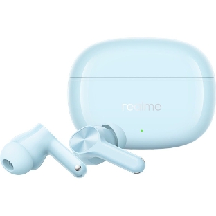 Наушники TWS Realme Buds T200x голубой, внутриканальные, Bluetooth, до 30 ч