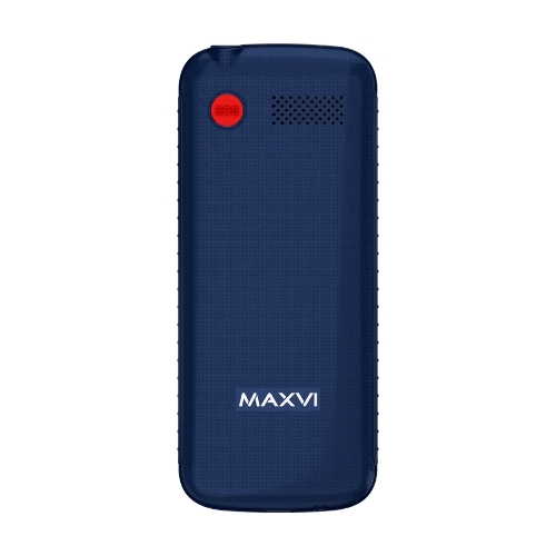 Мобильный телефон Maxvi RT-04 + док-станция, синий