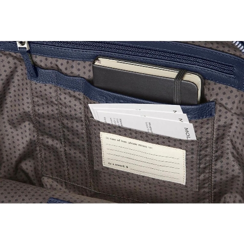 Рюкзак Moleskine Classic Leather ET84BKB20 синий натур.кожа