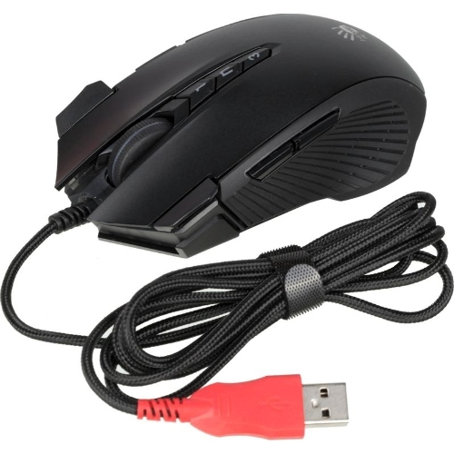 Мышь проводная A4Tech Bloody J90s черный, 8000 dpi, USB, кнопки - 12
