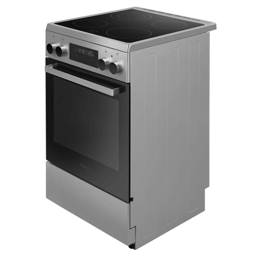 Плита электрическая Maunfeld MEC511CS09TD серебристый, конфорок 4 шт, духовка 59 л, 50 см x 85 см x 60 см