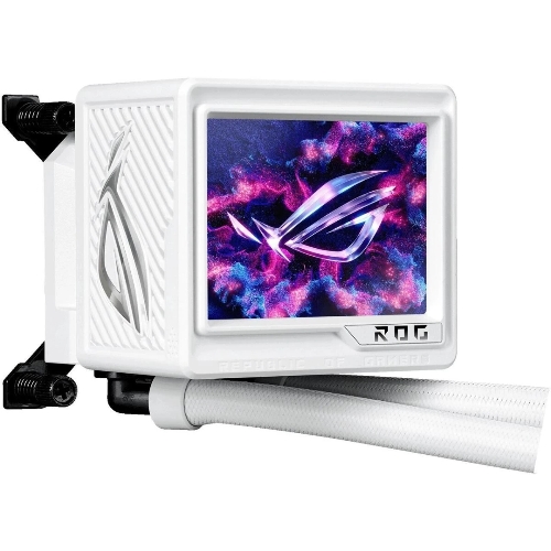 Система жидкостного охлаждения ASUS ROG RYUJIN III 360 ARGb EXTREME WHT 90RC0132-M0EAY0 белый 120мм алюминий+медь 2800rpm 36db 4-pin 305W