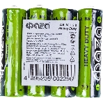 Элементы питания JazzWay солевые R 6 (AA) ФАZА Heavy Duty, 4шт.