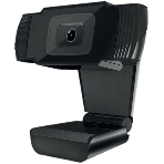 Веб-камера CBR CW 855FHD Black 1920x1080, 30 кадр/с, USB 2.0 Type-A, микрофон, фиксированная фокусировка, угол обзора 75°, крепление на мониторе, кабель 1.8 м