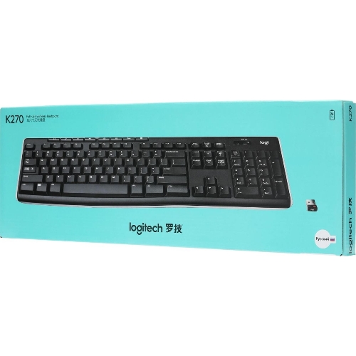 Клавиатура беспроводная Logitech Keyboard K270 Wireless 920-003757/920-003058