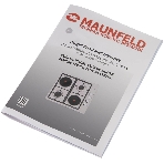 Комбинированная варочная панель Maunfeld EEHE.64.5EB/KG, 4 конфорки, эмалированная сталь, черный