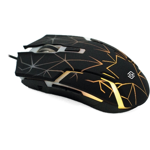 Мышь проводная Oklick 701G черный, 3600 dpi, USB, кнопки - 6