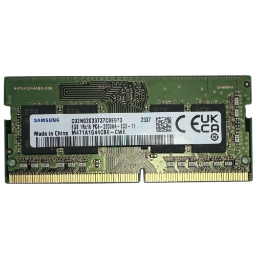 Оперативная память Samsung, DDR4, 8Gb (1x8GB), 3200MHz, CL21, SO-DIMM, OEM