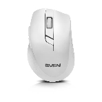 Мышь беспроводная SVEN RX-425W белый, 1600 dpi, радиоканал, USB, кнопки - 6