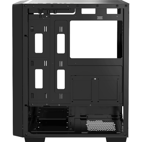 Компьютерный корпус Ocypus Gaммa C60 BK ATX/win/black/no PSU/Tempered Glass