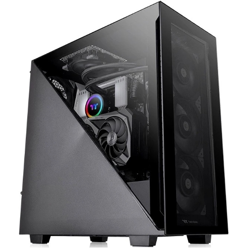 Компьютерный корпус Thermaltake Divider 300 TG черный без БП ATX 2x120мм 2xUSB 3.0 1xUSB3.1 audio front door bott PSU