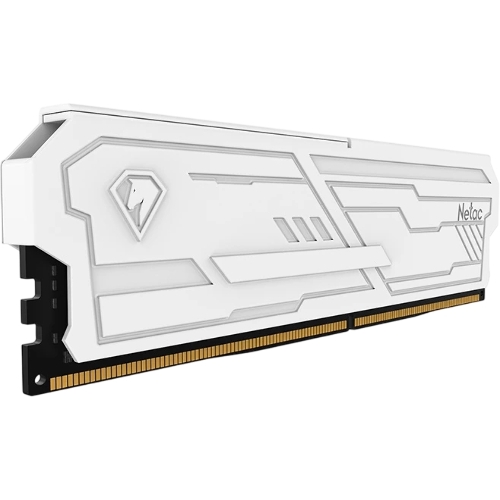 Оперативная память Netac Shadow III, DDR4, 32GB (1x32GB), 3200 MHz, CL22, с радиатором, белый