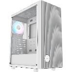 Компьютерный корпус Ocypus Gaммa C70 WH ARGB ATX/win/белый/4 ARGB fans/no PSU/Tempered Glass
