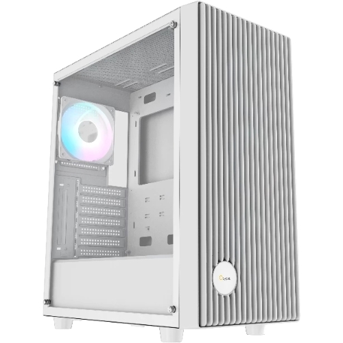 Компьютерный корпус Ocypus Gaммa C70 WH ARGB ATX/win/белый/4 ARGB fans/no PSU/Tempered Glass