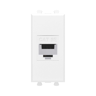 Розетка компьютерная DKC 4400661 1 модуль, Avanti 