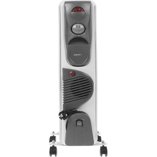 Обогреватель масляный Centek CT-6203-9 (9 секций) белый, 2400 Вт, 20 м2, 3 режима, термостат