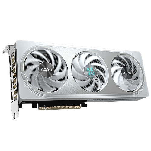 Видеокарта Gigabyte PCI-E 5.0 GV-N5060AERO OC-8GD 1.0 NVIDIA GeForce RTX 5060 8Gb 128bit GDDR7 2595/28000 HDMIx1 DPx3 HDCP Ret