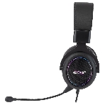 Гарнитура Acer AHW120 чёрный, проводная, USB, подсветка