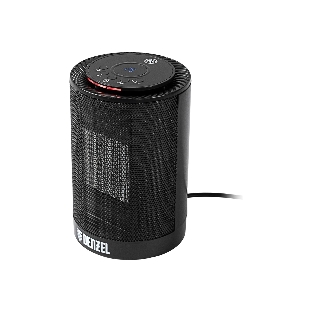Тепловентилятор керамический Denzel DTFC-1200, черный, 600/1200 Вт, 12 м2, 3 режима, термостат
