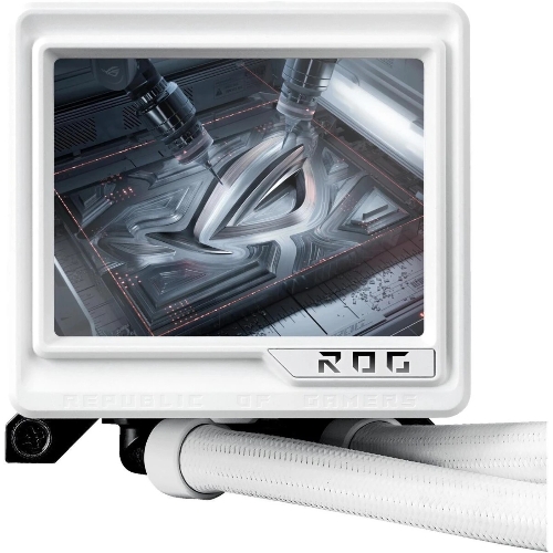 Система жидкостного охлаждения ASUS ROG RYUJIN III 360 ARGb EXTREME WHT 90RC0132-M0EAY0 белый 120мм алюминий+медь 2800rpm 36db 4-pin 305W