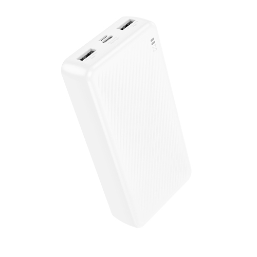 Портативный аккумулятор BOROFONE (6941991111792) BJ55A White - 20000mAh 2USB