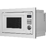 Микроволновая печь встраиваемая Hyundai HBW 2544 WG белый, 25 л, 900 Вт, переключатели - кнопки/поворотный механизм