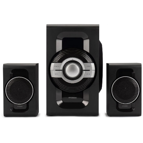 Микросистема Hyundai H-MS1403 черный 60Вт FM USB BT SD
