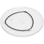 Микроволновая печь Samsung MS23T5018AK/BW черный, 23 л, 800 Вт, переключатели - сенсор