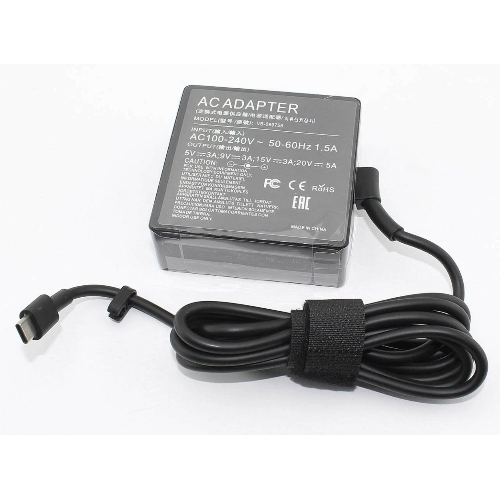 Блок питания (сетевой адаптер) для ноутбуков Asus 5V, 9V, 15V 3A, 20V, 5A (Type-C) 100W OEM