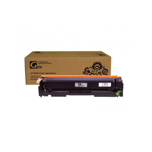 Картридж лазерный GalaPrint GP-W2031A (415A) голубой (2100 стр) для HP LaserJet Pro M454dn/M454dw/M479fdw/M479fnw/M479dw/M479fdn