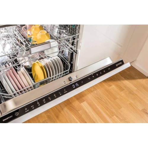 Встраиваемая посудомоечная машина Gorenje GV643D90, черный, 60 см, 16 компл., 45 дБ, класс A+++