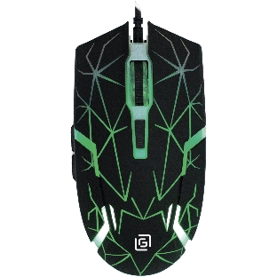 Мышь проводная Oklick 701G черный, 3600 dpi, USB, кнопки - 6