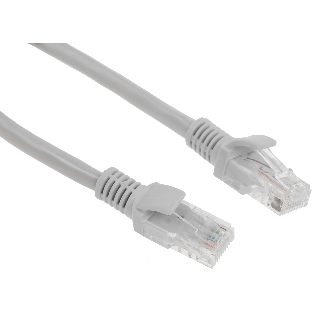 Патч-корд Premier PP6U-0.25M 10000Гбит/с UTP 4 пары cat.6 CCA molded 0.25м серый RJ-45 (m)-RJ-45 (m)