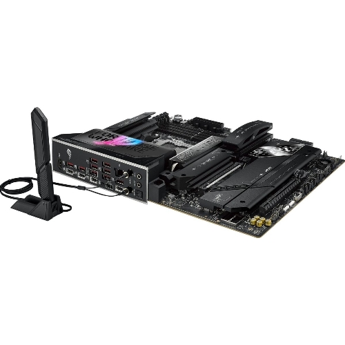 Материнская плата ASUS ROG STRIX X870E-E GAMING WIFI, AM5, AMD X870E, 4xDDR5, 4xSATA, 5xM.2, 1xPCI-E 5.0 x16, 1xPCI-E 4.0 x4, 1xHDMI, 1xUSB-C 3.2 Gen 2, 1xUSB-C 3.2 Gen 2x2, 2xUSB-C 4.0, 1x 5Gb LAN, 9xUSB-A 3.2 Gen 2, 2x3.5 мм, TOSLINK, 1xWi-Fi 7, ATX