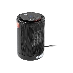 Тепловентилятор керамический Denzel DTFC-1200, черный, 600/1200 Вт, 12 м2, 3 режима, термостат